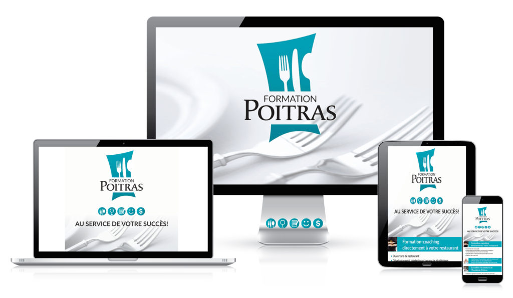 Responsive web  design  Master  FP 2022 Formation Poitras